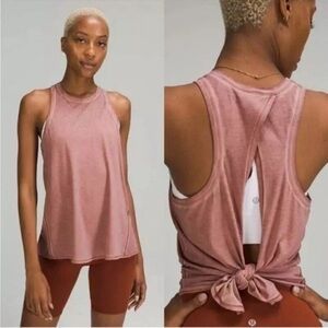 lululemon athletica Pink Tank Top